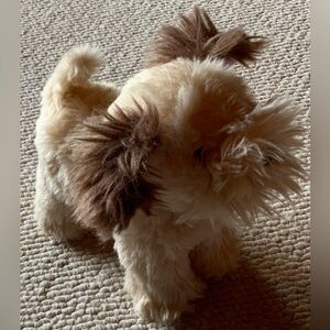 American Girl plush brown 7" Wheaten Terrier Puppy dog posable legs magnet GHX55